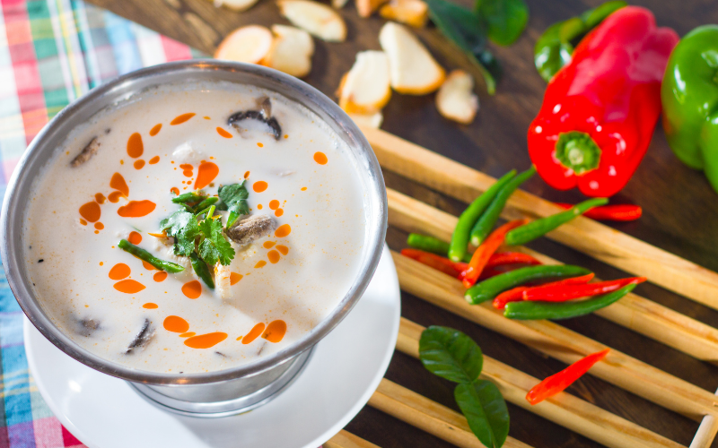 Thai Coconut Lemongrass Soup